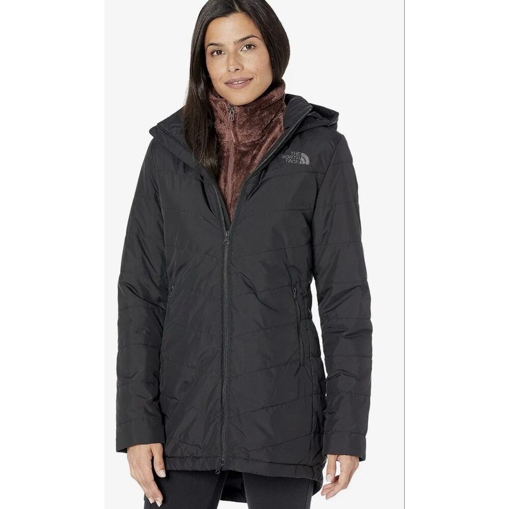 THE NORTH FACE tamburello parka jacket in black size small